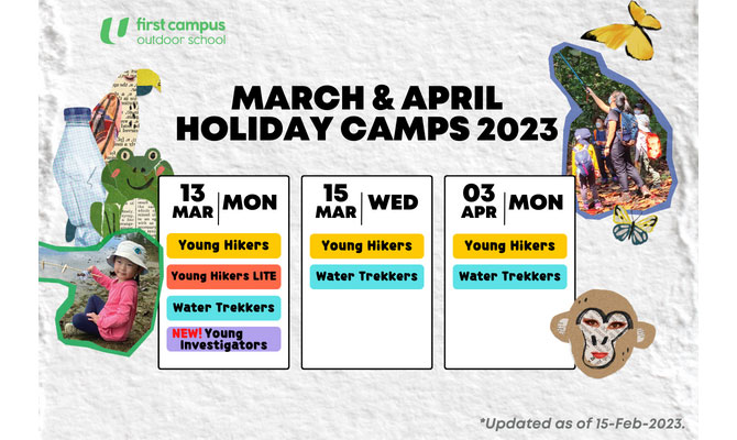 Outdoor School Singapore Camp Details