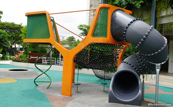 Visiting the Parkside Playground At Paya Lebar Quarter