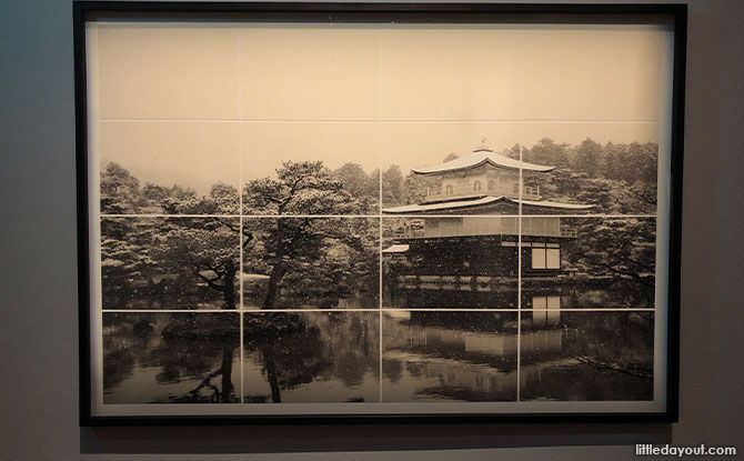 One of the photos record one of the recent heavy snowfalls in Kyoto