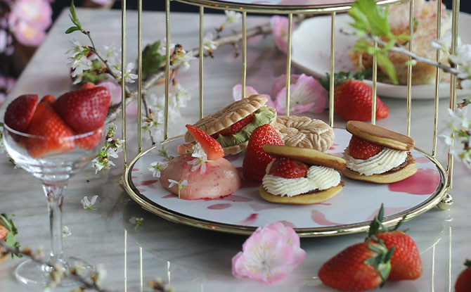 The Strawberry Sakura High Tea 