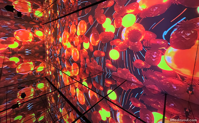 Red Dot mirror room