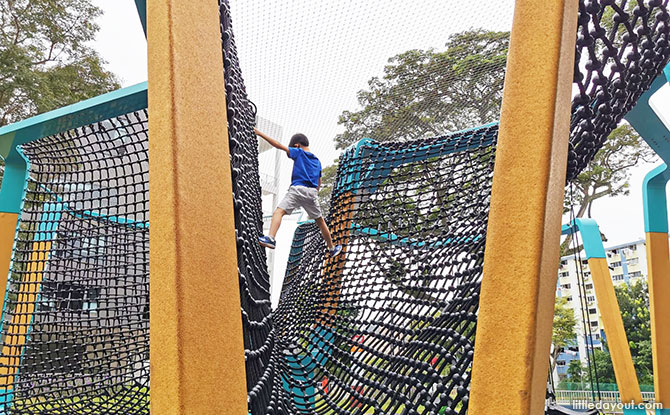 Playing at the Sports @ Buona Vista Playground, Commonwealth Crescent