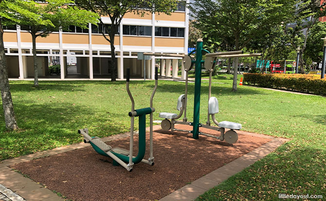 exercise corner tampines maze garden