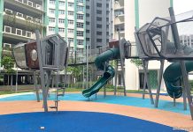 Tampines GreenFoliage Playground: Super-Long, Netted Tunnel & Elevated Huts Tampines Green Foliage Playground: Super-Long, Netted Tunnel & Elevated Huts