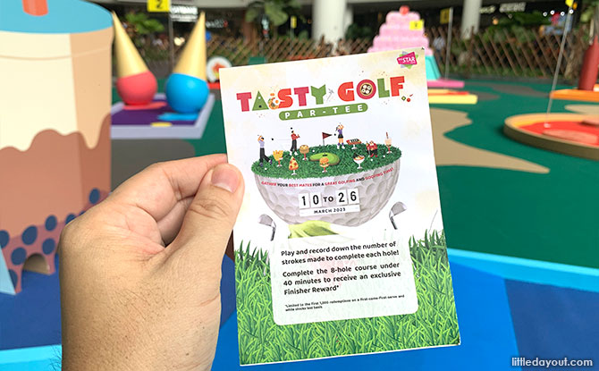 Entrance Ticket to Mini Golf at The Star Vista