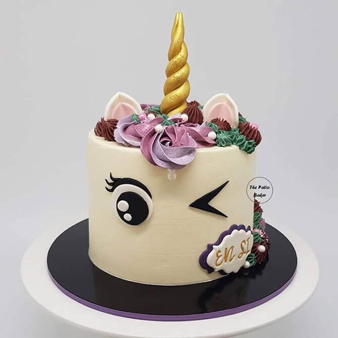 thepatiobaker - Unicorn Cake