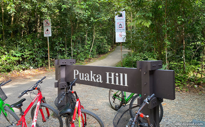 Puaka Hill Signage