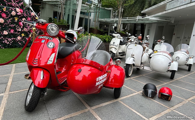 Stand a chance to whizz to work in a sidecar