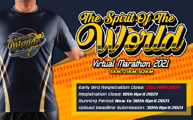 Spirit of the World Virtual Marathon 2021