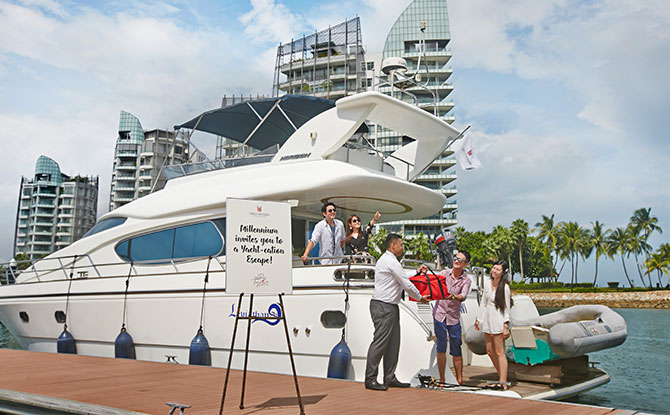 yacht staycay dock