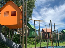 Yishun N8 Park & Playground: Colourful Houses & Green Spaces