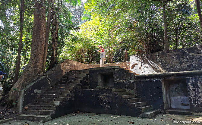 World War 2, Fort Pasir Panjang and Labrador Battery