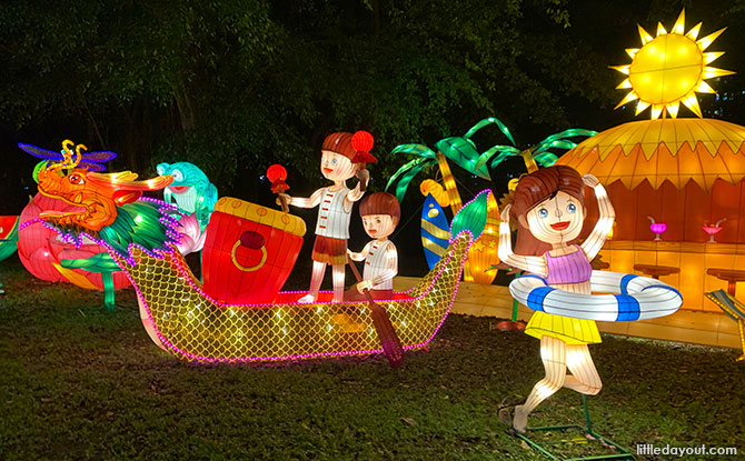 Mid-Autumn Festival 2022 Lanterns at Jurong Lake Gardens
