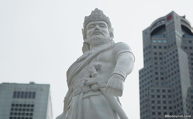 The Arrivals - Statue of Sang Nila Utama for the Singapore Bicentennial 2019