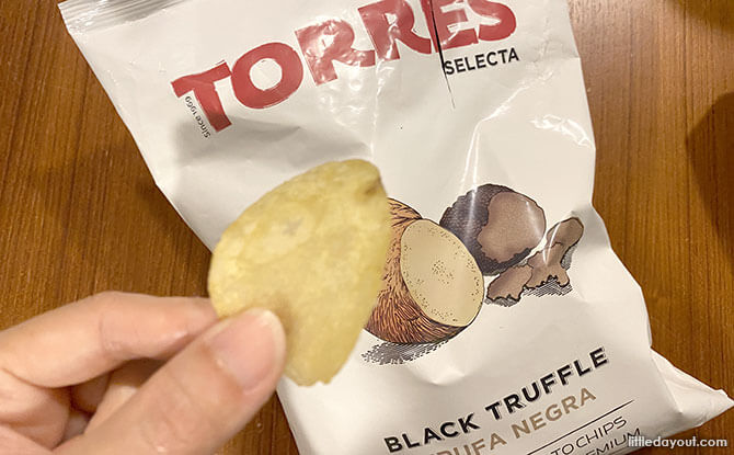 Torres Selecta: Truffle-flavoured Potato Chips in Singapore