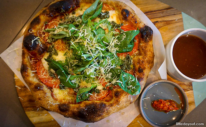 Margherita Sourdough Pizza ($24)