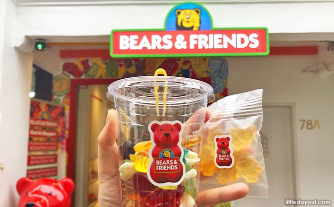 Bear and Friends: Gummy Store In Haji Lane