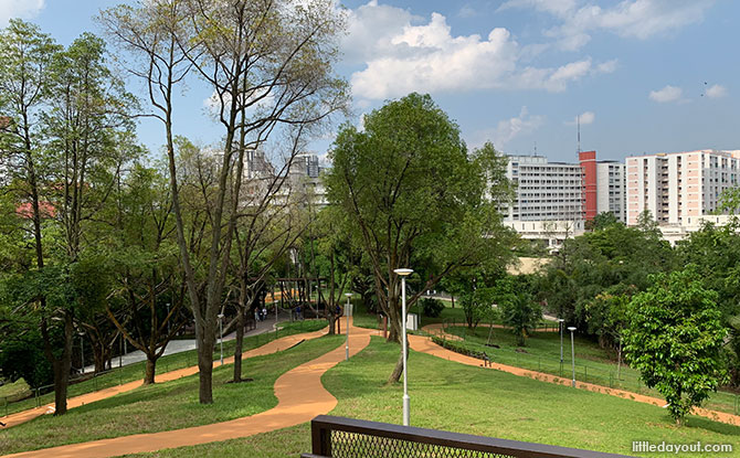 Jogging Footpath at the Park