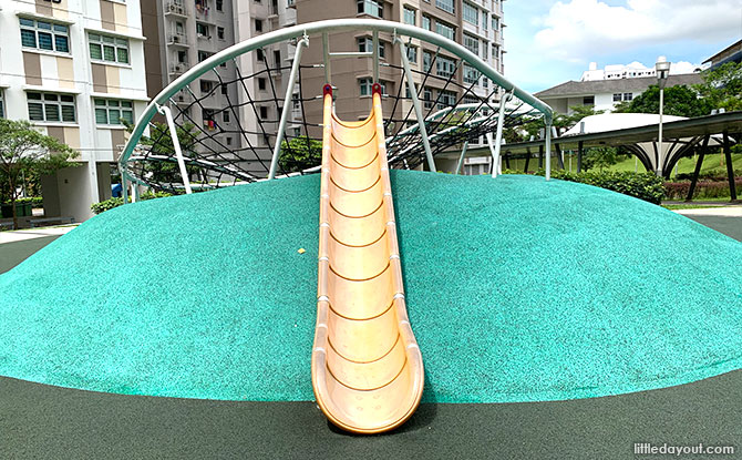 Slide at the playground