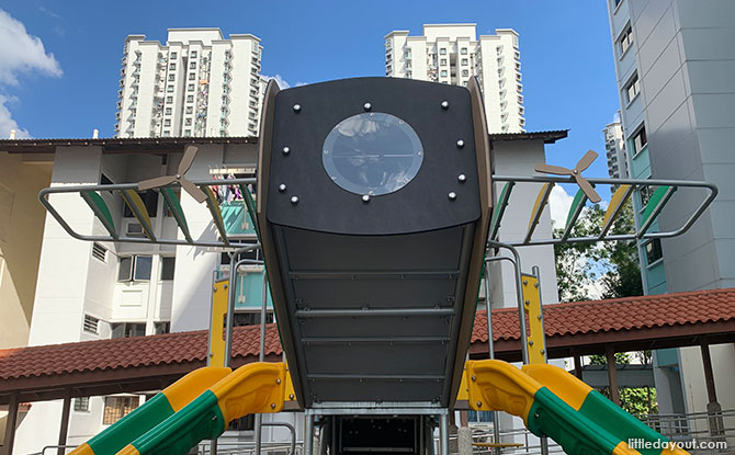 Plane Fun at the Bukit Batok Street 34 Airplane Playground