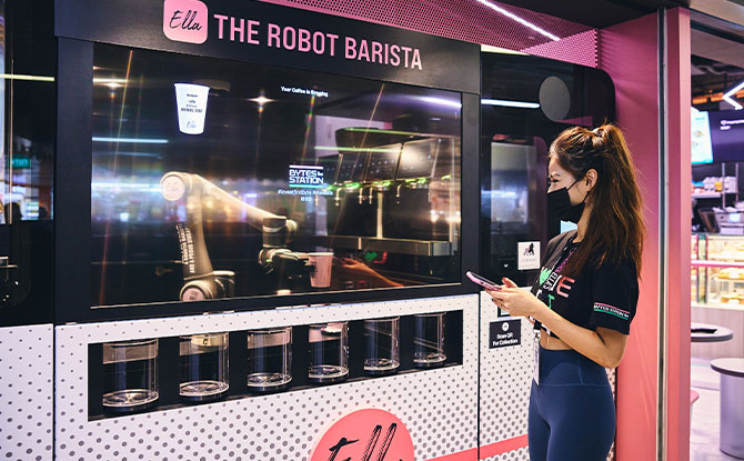 Bytes Station: Singapore’s First Robot Barista Lifestyle Experience