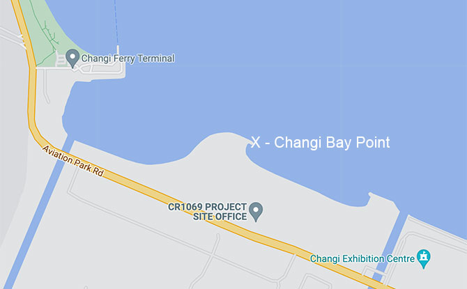 Changi Bay Point Map Location