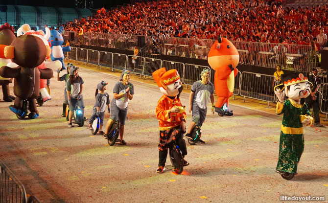 Procession at Chingay 2020