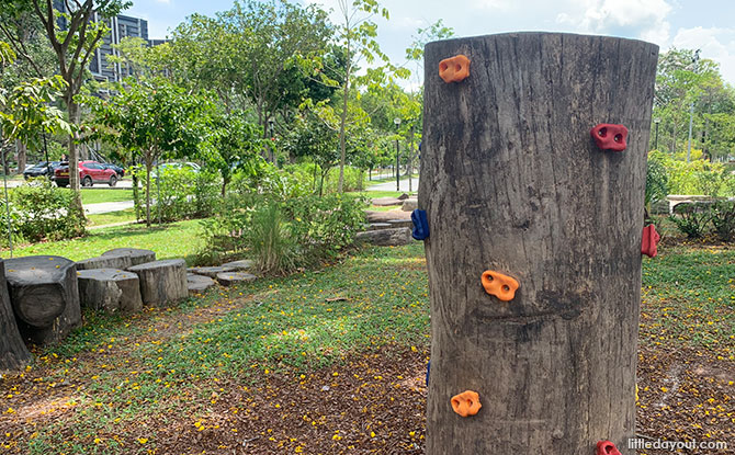 Climbing stump