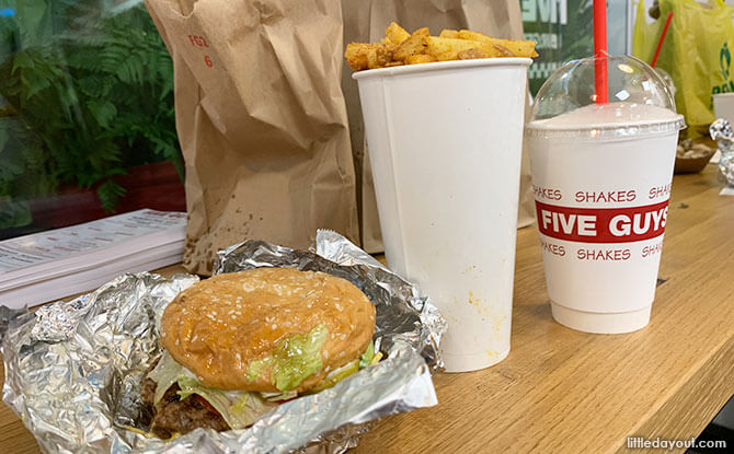 Five Guys Singapore Review