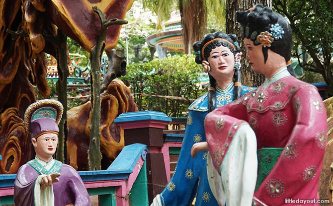 Statues at Haw Par Villa