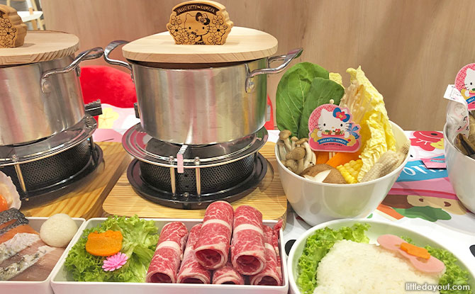 Hello Kitty Shabu Shabu at Kumoya Orchard