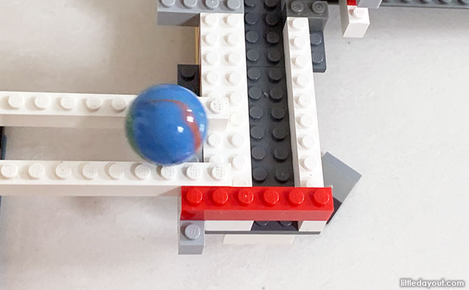 Building a Marble Rollercoaster from LEGO