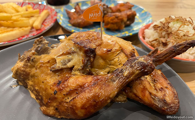 Afro-Portuguese flame-grilled PERi-PERi chicken