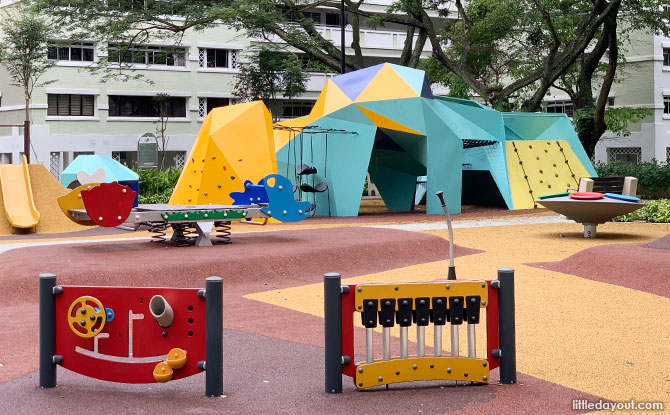 Origami Rock Playground