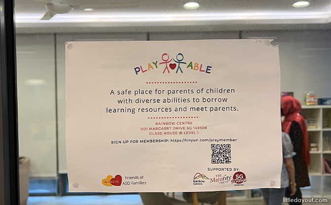 A safe playable space for kids with disabilities or special needs