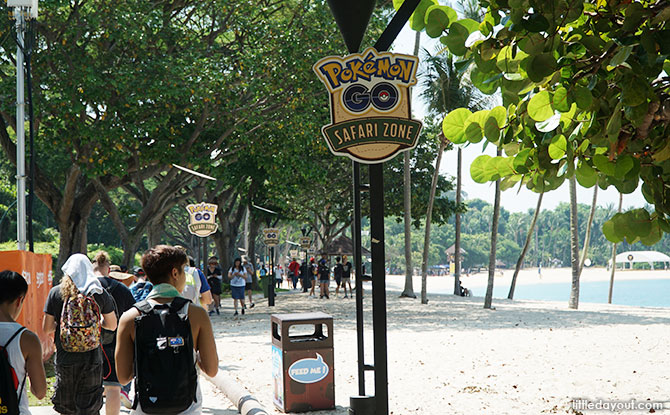 Pokémon GO Safari Zone at Sentosa