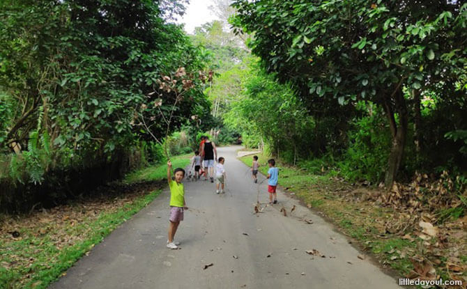 Heading out around Pulau Ubin