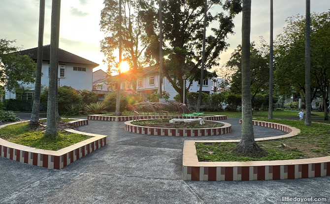 Entering Telok Kurau Park