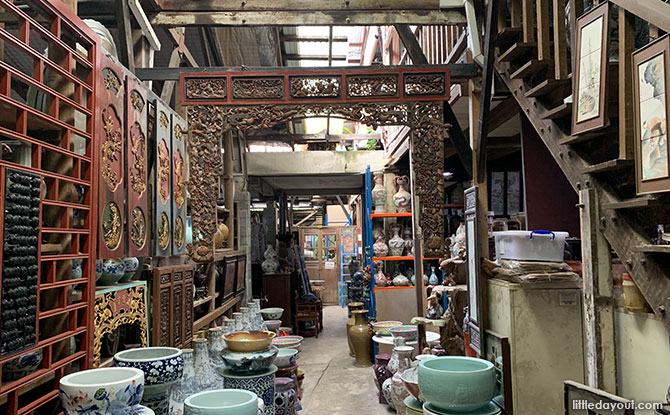 Shopping for Pottery