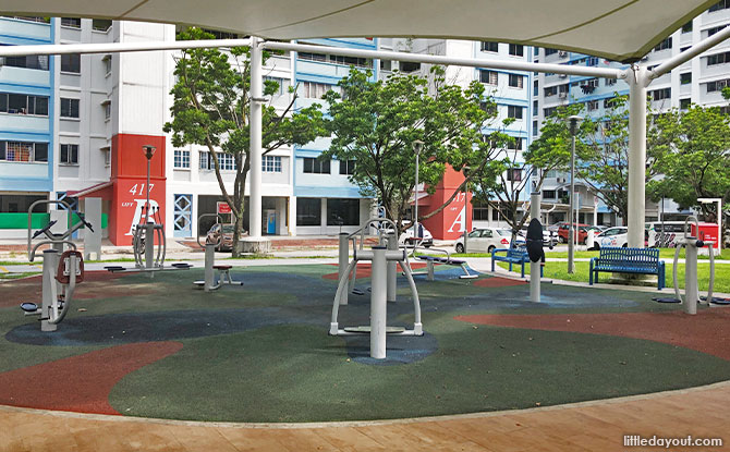 Fitness Area at Time Park