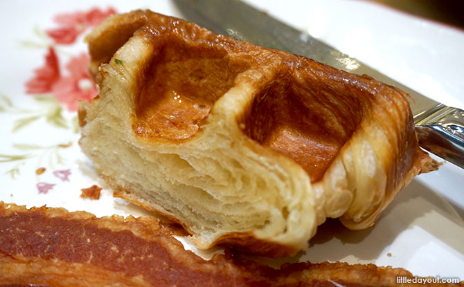 Tiong Bahru Bakery Waterway Point Croissant dough in the croffle