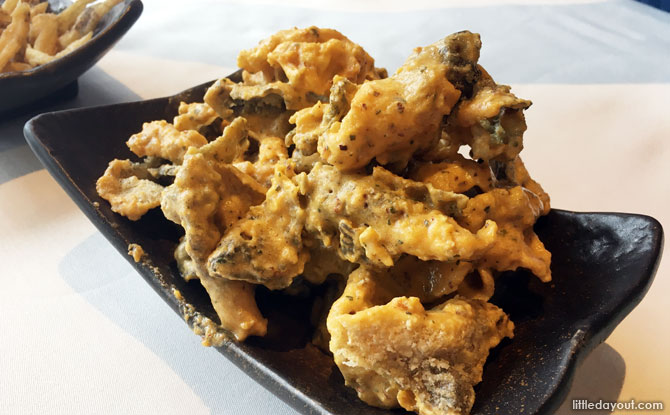 Crispy Salted Egg Yolk Fish Skin