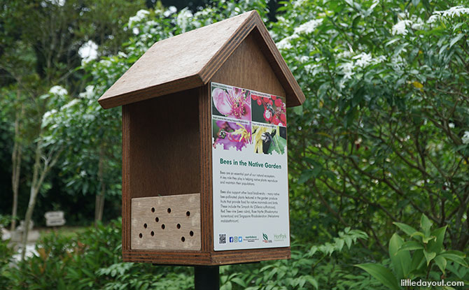 Bee hotels on the Bee Trail