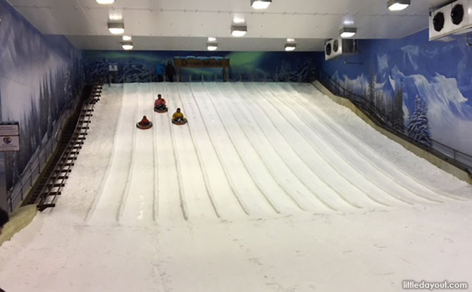 Slides at Snow Town