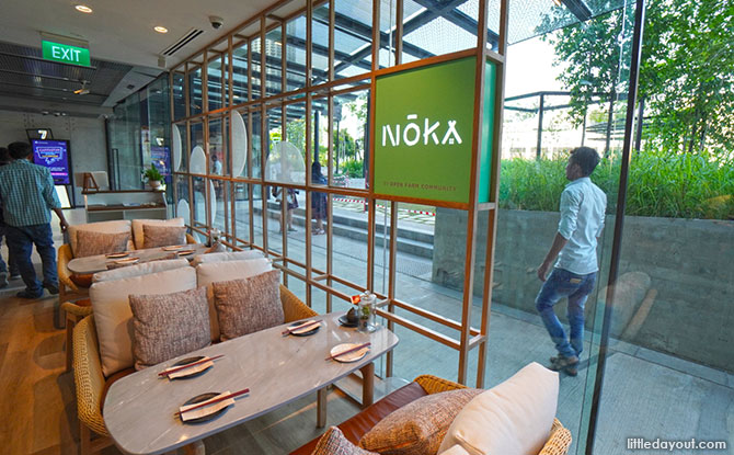 Noka, restaurant at Funan Mall