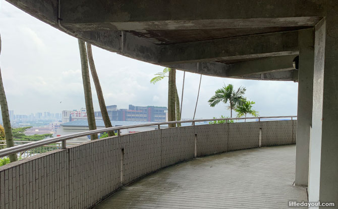 Jurong Hill Park’s Lookout Tower Ramp