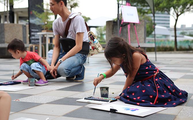 The Big Draw at Playeum, Singapore