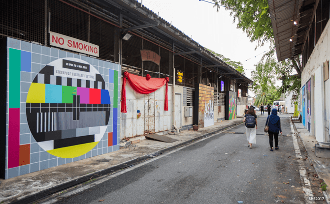 Visiting Caldecott Broadcast Centre During SHF 2017: What to See and Do 4 Walking through the oldest part of Caldecott Broadcast Centre at SHF 2017