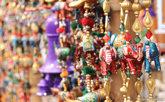 Trinkets at Little India - Visiting Little India with kids 