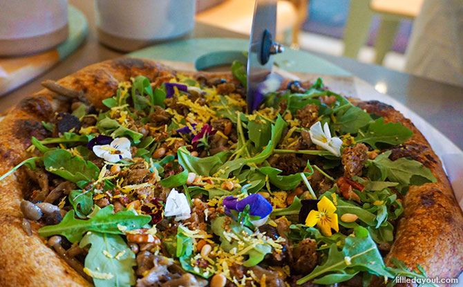 Forest Forager Sourdough Pizza ($32)